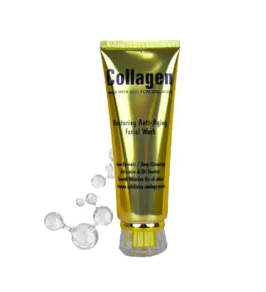 Wokali Collagen Anti Aging Face Wash (120ml) | FaceWash | Anti Aging | Restoring My Store