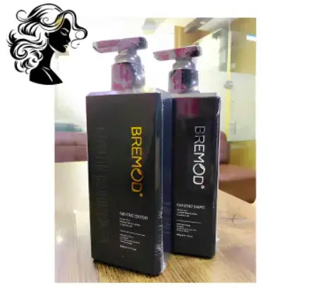Bremod Keratin Shampoo Conditioner 400ml | Plant Extract Shampoo Nutrition Formula Active Rich Keratin Shampoo + Conditioner Premium Quality My Store