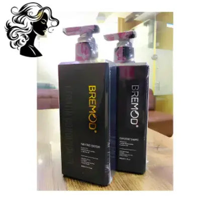 Bremod Keratin Shampoo Conditioner 400ml | Plant Extract Shampoo Nutrition Formula Active Rich Keratin Shampoo + Conditioner Premium Quality My Store